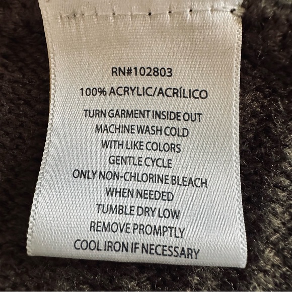 Open Cardigan Long Sweater size XLP Olive Green - Picture 14 of 16